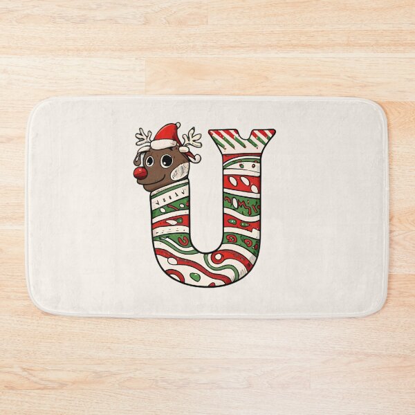 Item preview, Christmas Letter U designed and sold by Itsheartshop.
