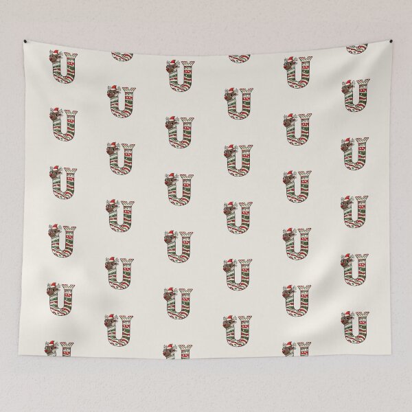 Item preview, Christmas Letter U designed and sold by Itsheartshop.