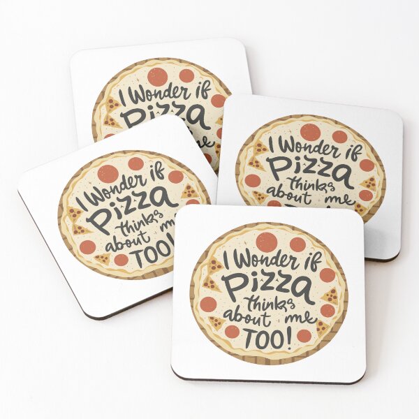 Item preview, I Wonder if Pizza Thinks About me too designed and sold by Art-Jiyuu.