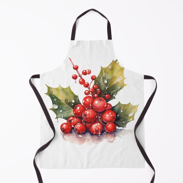 Item preview, Birth Month Flower December Holly Berry Leaves Pattern Christmas Gift designed and sold by OliveAndSnow.