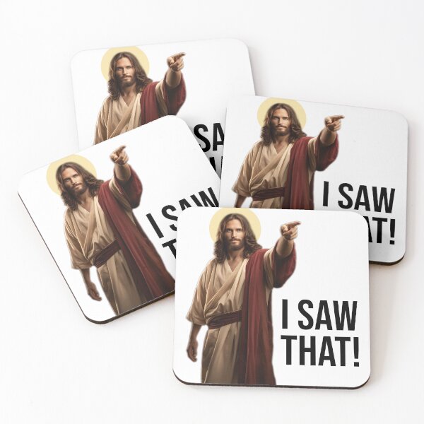 Item preview, Jesus I saw that meme #2 designed and sold by ArtFusion-Shop.