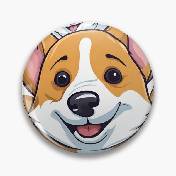 Item preview, Happy Corgy days - Happy Cartoon Dog Design designed and sold by jvdphotography.