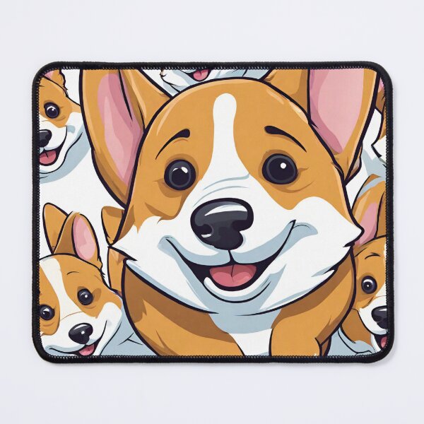 Item preview, Happy Corgy days - Happy Cartoon Dog Design designed and sold by jvdphotography.