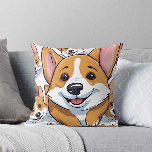 Item preview, Happy Corgy days - Happy Cartoon Dog Design designed and sold by jvdphotography.