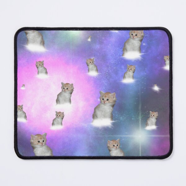 Item preview, Kitten on hoverboard in space designed and sold by TicaCreations.
