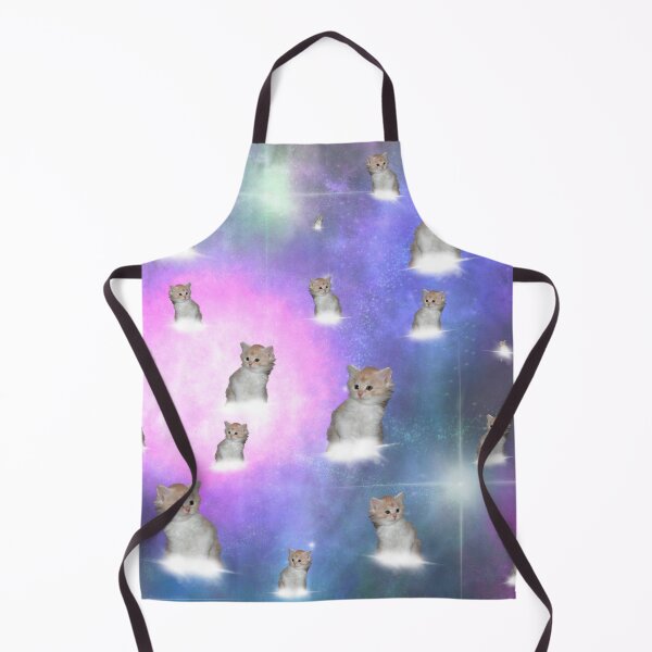 Item preview, Kitten on hoverboard in space designed and sold by TicaCreations.