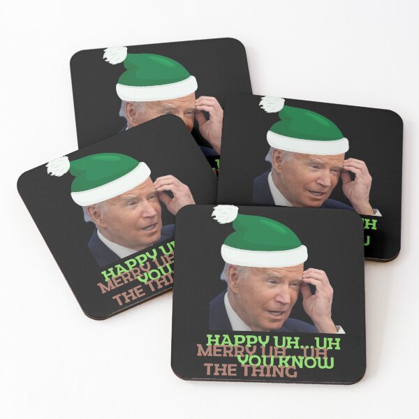 Item preview, Ugly Christmas Biden Merry Uh Uh You Know The Thing designed and sold by droolingdreams.