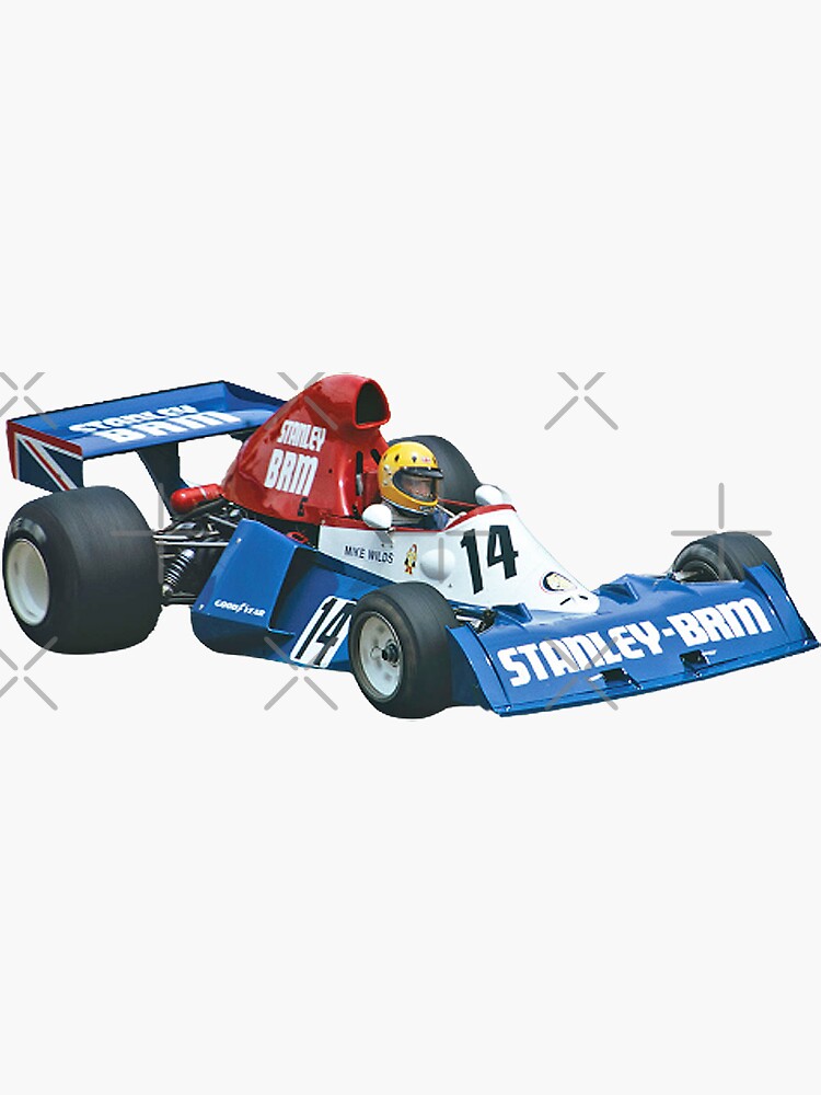 Autocollant Vintage Ligier Gitanes F1 – Sticker Publicitaire 80s – Original Italie