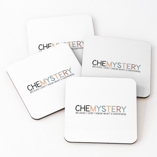 Item preview, Chemistry? More Like CHEMYSTERY -  Funny Chemistry is a Mystery Joke designed and sold by MOONINSPIRATION.