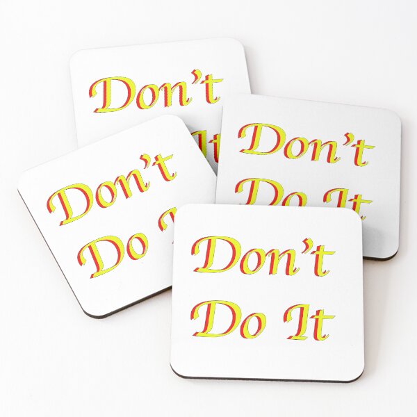Item preview, Don't Do It! designed and sold by Dalyndigital Photography.