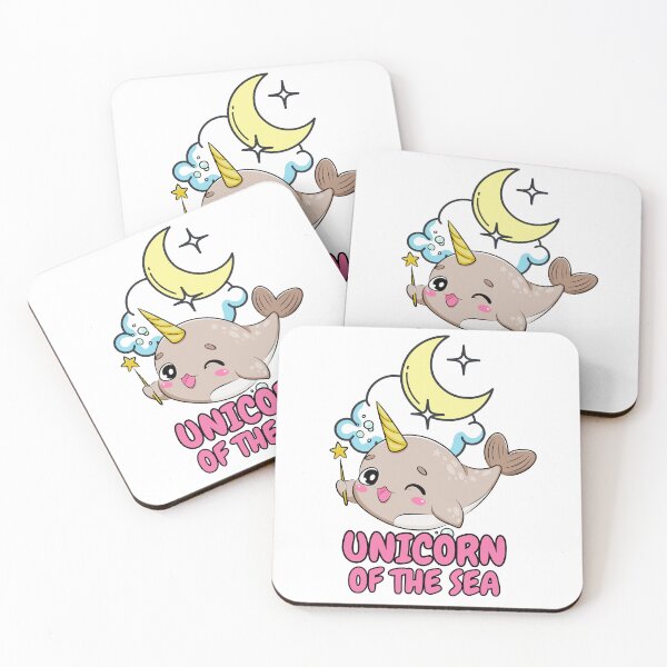 Item preview, Narwhal the Unicorn of The Sea designed and sold by kuremureDesign.