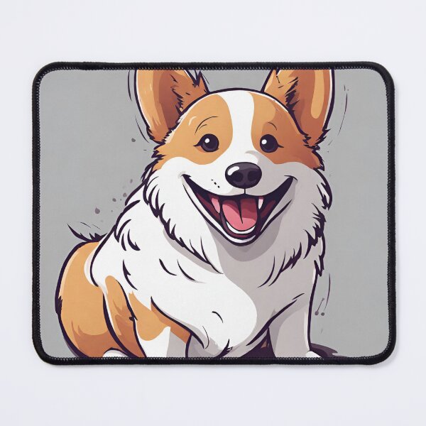 Item preview, Happy Cartoon Corgy Design designed and sold by jvdphotography.