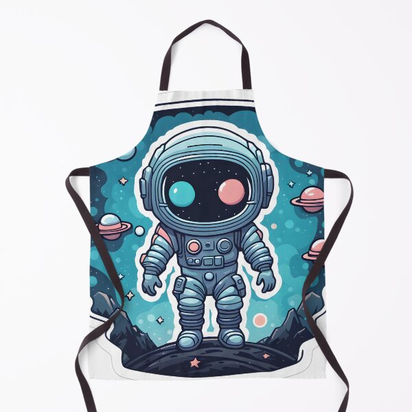 Item preview, Psychedelic Astronaut | Vibrant Space Exploration Art designed and sold by ArtInSync.