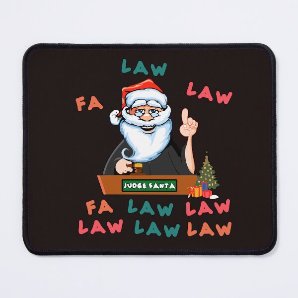 Item preview, Funny Lawyer Christmas Santas Fa Law Law Merry Christmas designed and sold by BestTee4You.