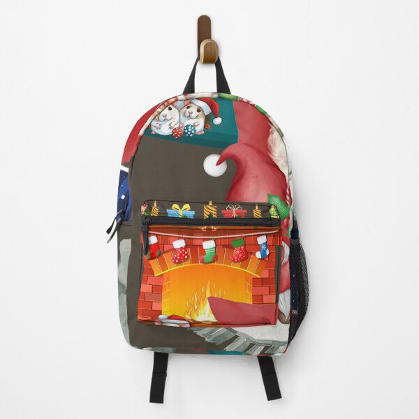 Item preview, A gnome enjoying his Christmas. designed and sold by janice56.