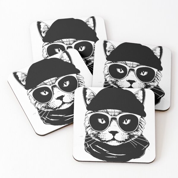 Item preview, Cool cat with sunglasses designed and sold by LionessLove.