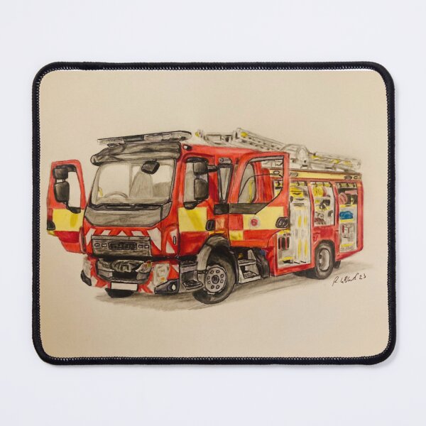 Item preview, Fire truck designed and sold by Truck drawing art.