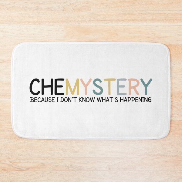 Item preview, Chemistry? More Like CHEMYSTERY -  Funny Chemistry is a Mystery Joke designed and sold by MOONINSPIRATION.