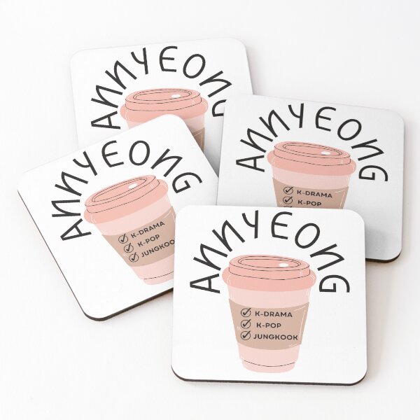 Item preview, Annyeong Coffee Cup designed and sold by BangtanArtShop.