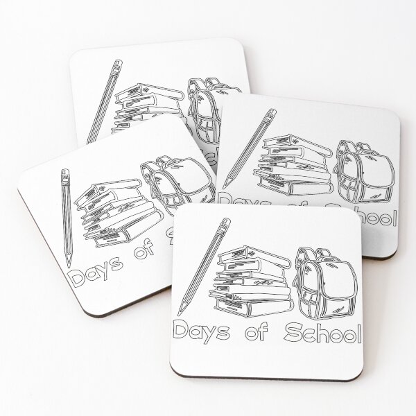 Item preview, 100 days of School Sticker, The best colorful design designed and sold by IDEON-23.