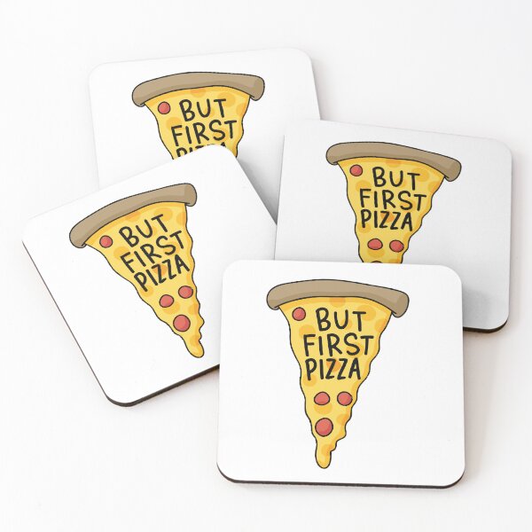 Item preview, But First Pizza Pie Food designed and sold by Art-Jiyuu.
