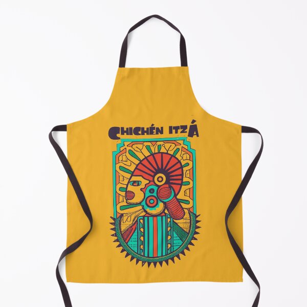 Artikelvorschau, Eine Vintage-Reisekunst von Chichén Itzá - Mexiko entworfen und verkauft von GoodOldVintage.