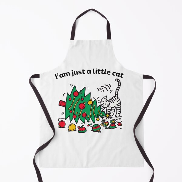 Item preview, Christmas Tree Playful Cat I am just a little cat designed and sold by sharon1210.