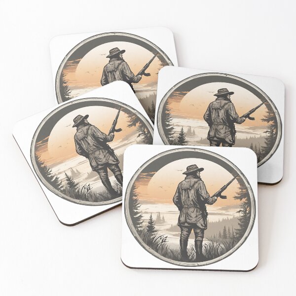 Item preview, Hunter in the Glade at sunrise designed and sold by Aquillashop.