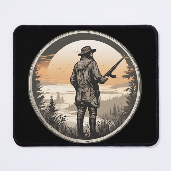 Item preview, Hunter in the Glade at sunrise designed and sold by Aquillashop.
