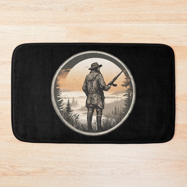 Item preview, Hunter in the Glade at sunrise designed and sold by Aquillashop.