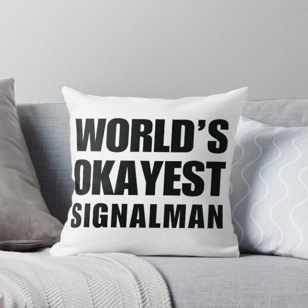 Item preview, Funny World's Okayest Signalman Military Coffee Mugs designed and sold by christianadams.