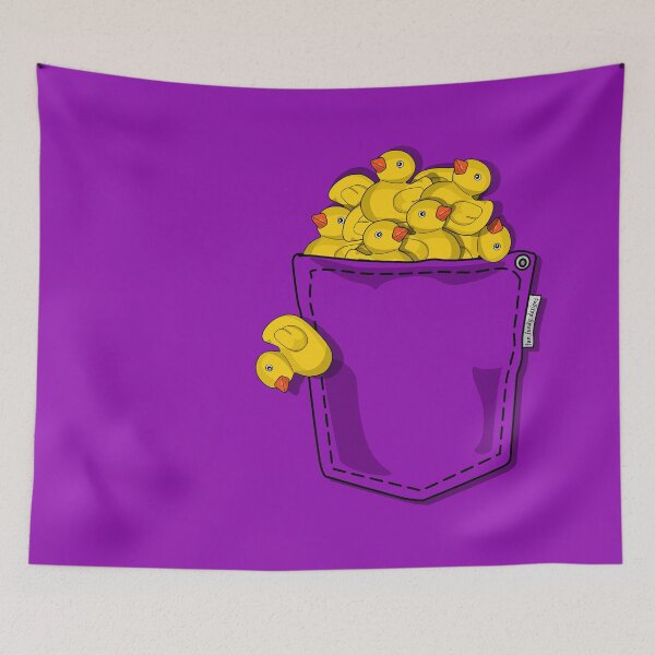 Item preview, Ducky Invasion Pocket designed and sold by Fun Funky Designs.