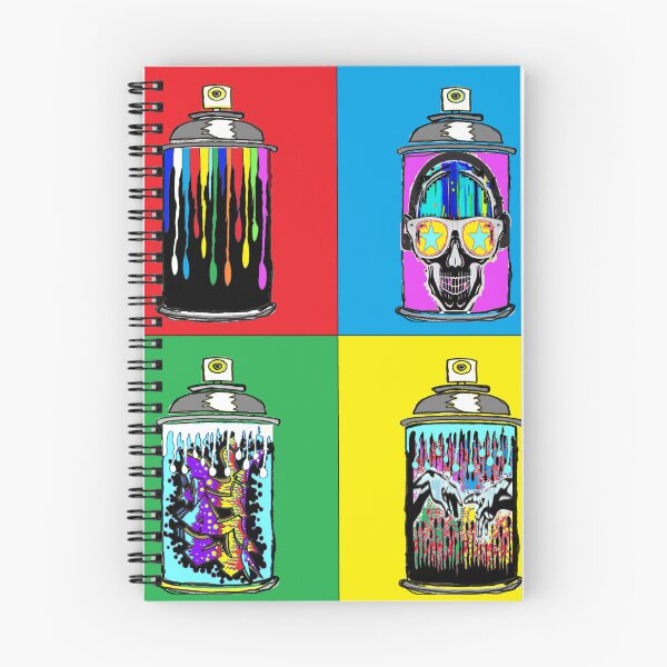 Item preview, Pop art  spray Graffiti 4 colours  designed and sold by LowEndGraphics.