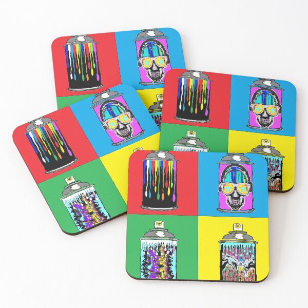 Item preview, Pop art  spray Graffiti 4 colours  designed and sold by LowEndGraphics.