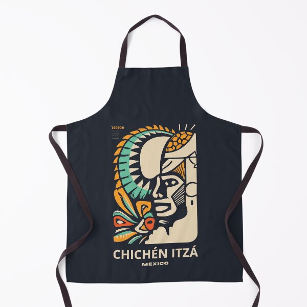 Artikelvorschau, Eine Vintage-Reisekunst von Chichén Itzá - Mexiko entworfen und verkauft von GoodOldVintage.