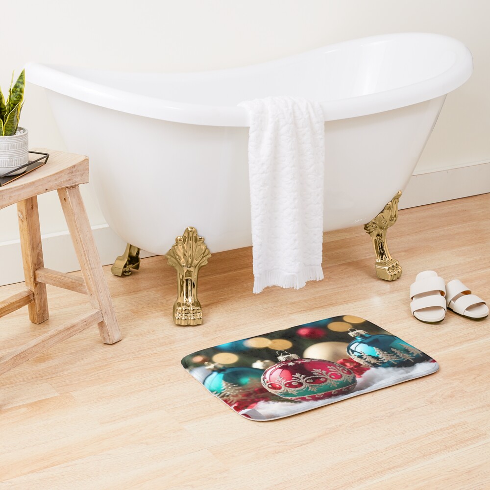 Vista previa del artículo con la obra «Alfombra de baño», diseñado y vendido por RivenWaters.