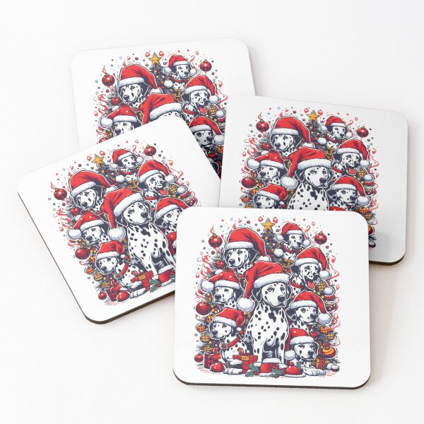 Item preview, Dalmatian Christmas Tree designed and sold by GalaxyGraffiti.