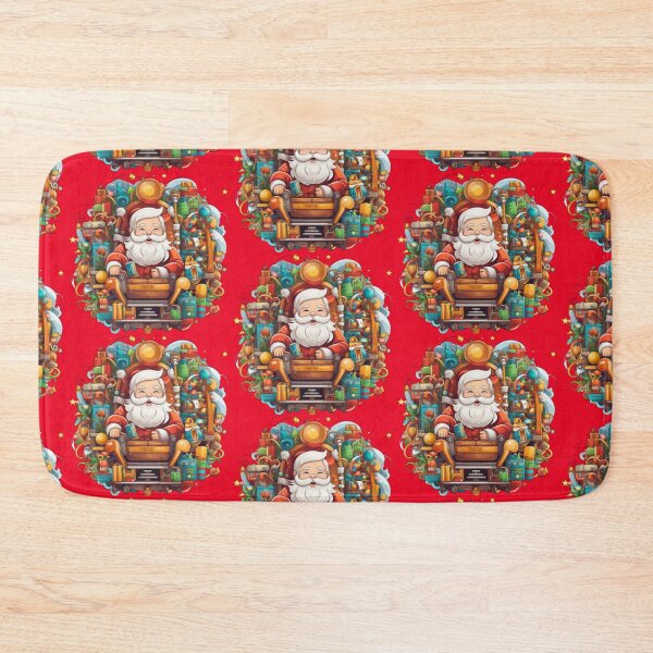 Item preview, Christmas tree surrounded by a joyful holiday atmosphere designed and sold by Catrisz.