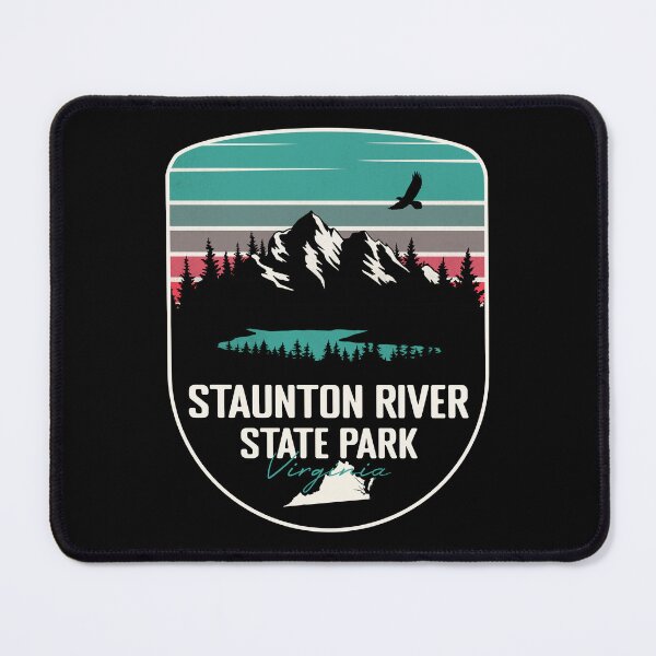 Item preview, Staunton River State Park Virginia - VA Retro Badge Forest and Wilderness  designed and sold by mountainfad.