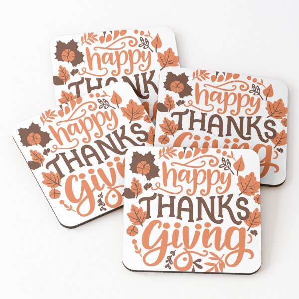 Item preview, HAPPY THANKS GIVING designed and sold by fuhadislam.