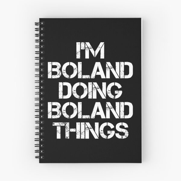 Item preview, Boland Name - Boland Doing Boland Things designed and sold by LindenAverhart3.