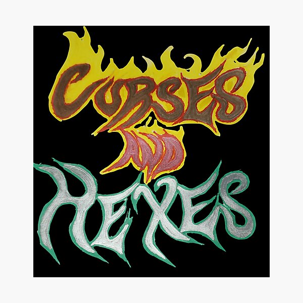 Curses and Hexes Photographic Print