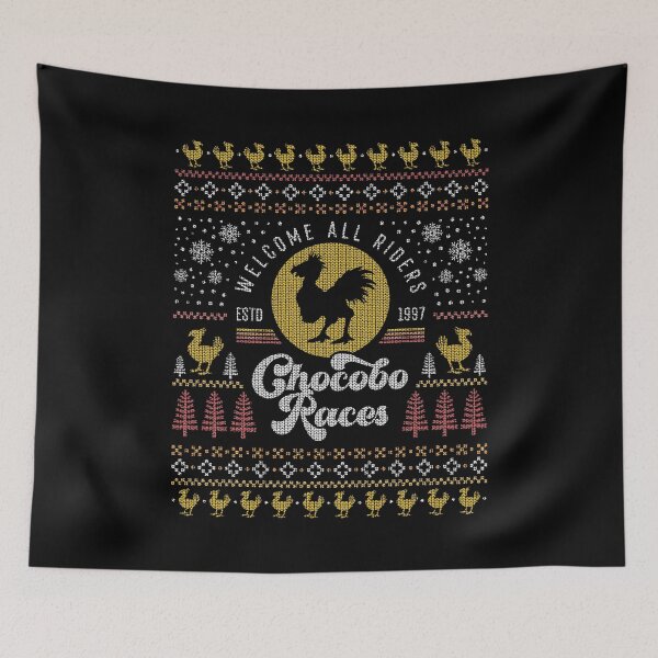 Item preview, Chocobo Races Ugly Sweater designed and sold by Lagelantee.