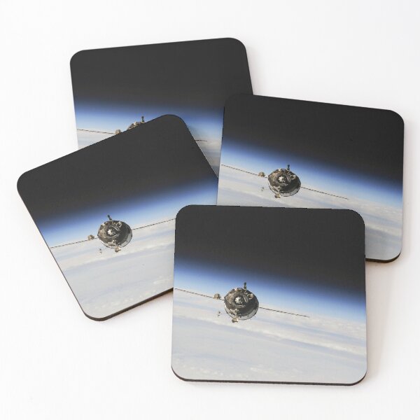 Item preview, STK204221S-The Soyuz TMA-10M spacecraft in orbit above Earth. designed and sold by StocktrekImages.