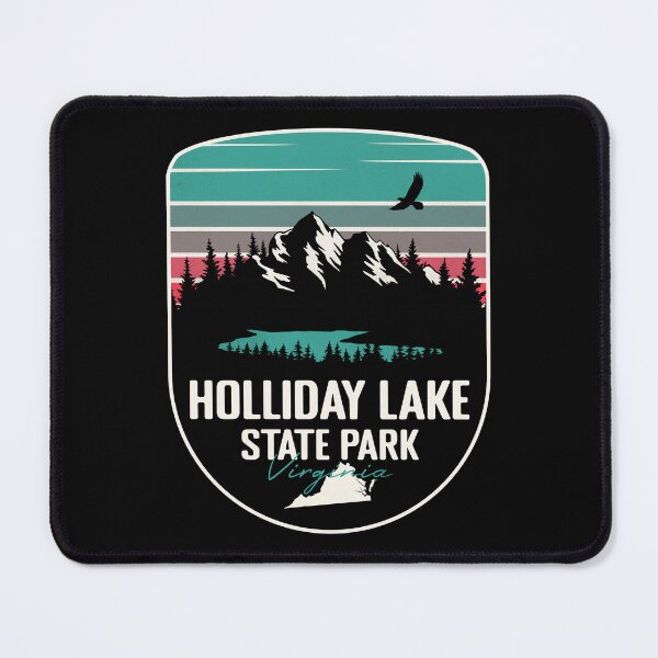 Item preview, Holliday Lake State Park Virginia - VA Retro Badge Forest and Wilderness designed and sold by mountainfad.
