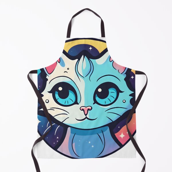 Item preview, Psychedelic Cat Splash | Vibrant Whiskered Art designed and sold by ArtInSync.