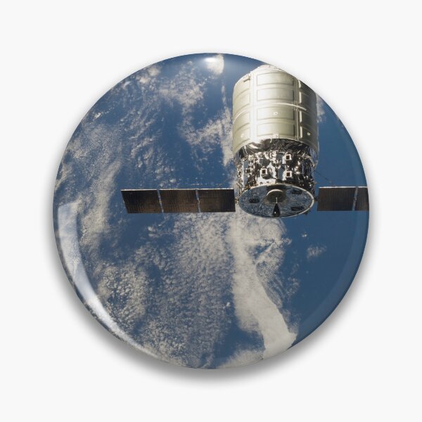 Item preview, STK204222S-The first Cygnus commercial cargo spacecraft in orbit above Earth. designed and sold by StocktrekImages.