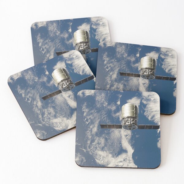 Item preview, STK204222S-The first Cygnus commercial cargo spacecraft in orbit above Earth. designed and sold by StocktrekImages.