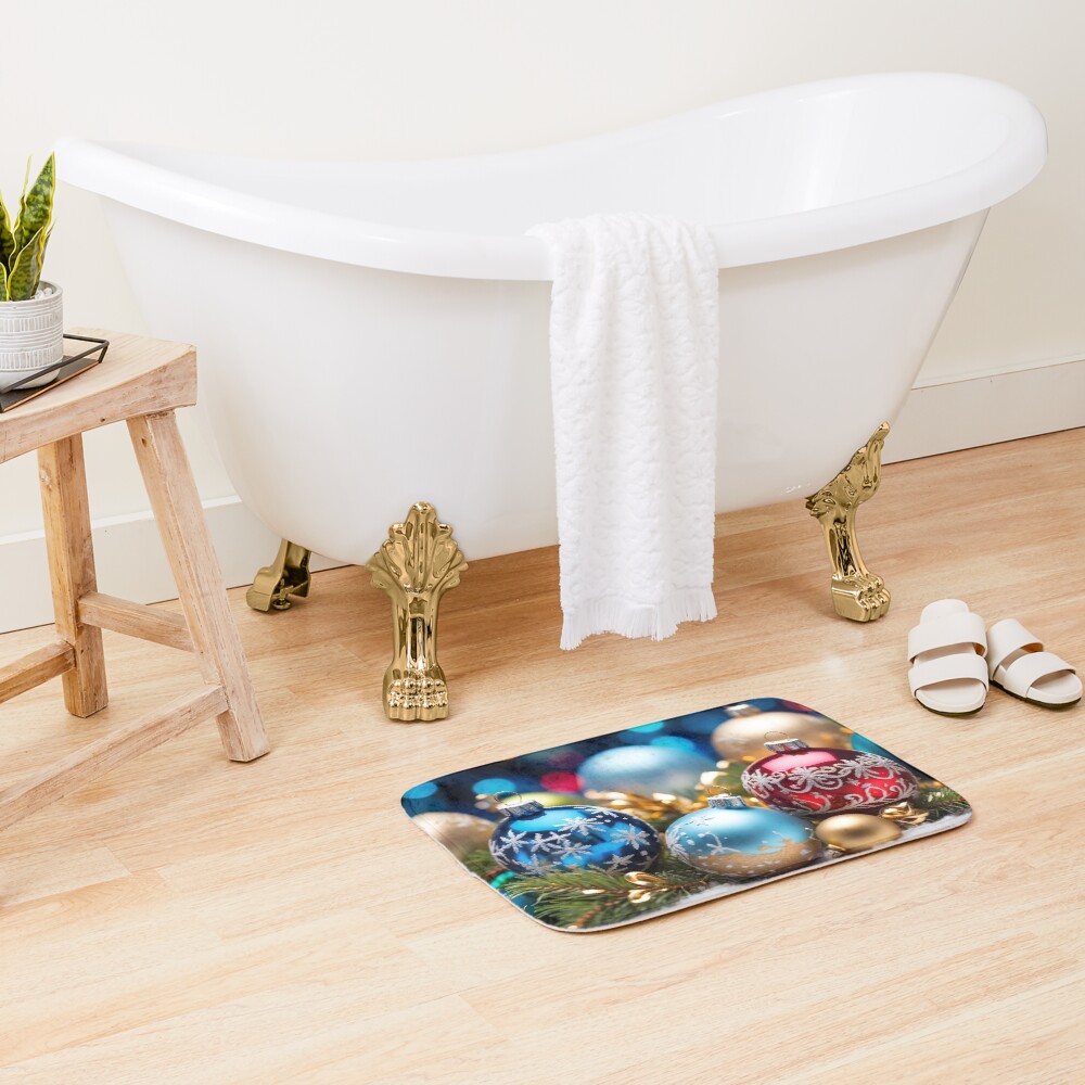 Vista previa del artículo con la obra «Alfombra de baño», diseñado y vendido por RivenWaters.