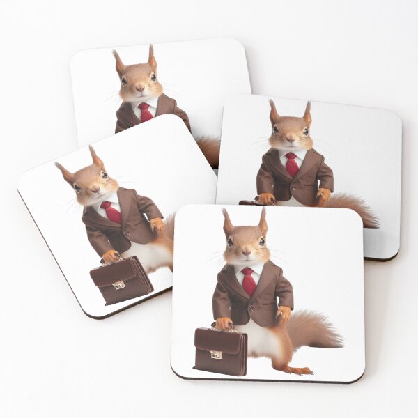 Item preview, Suit up squirrel designed and sold by sinansuticer.